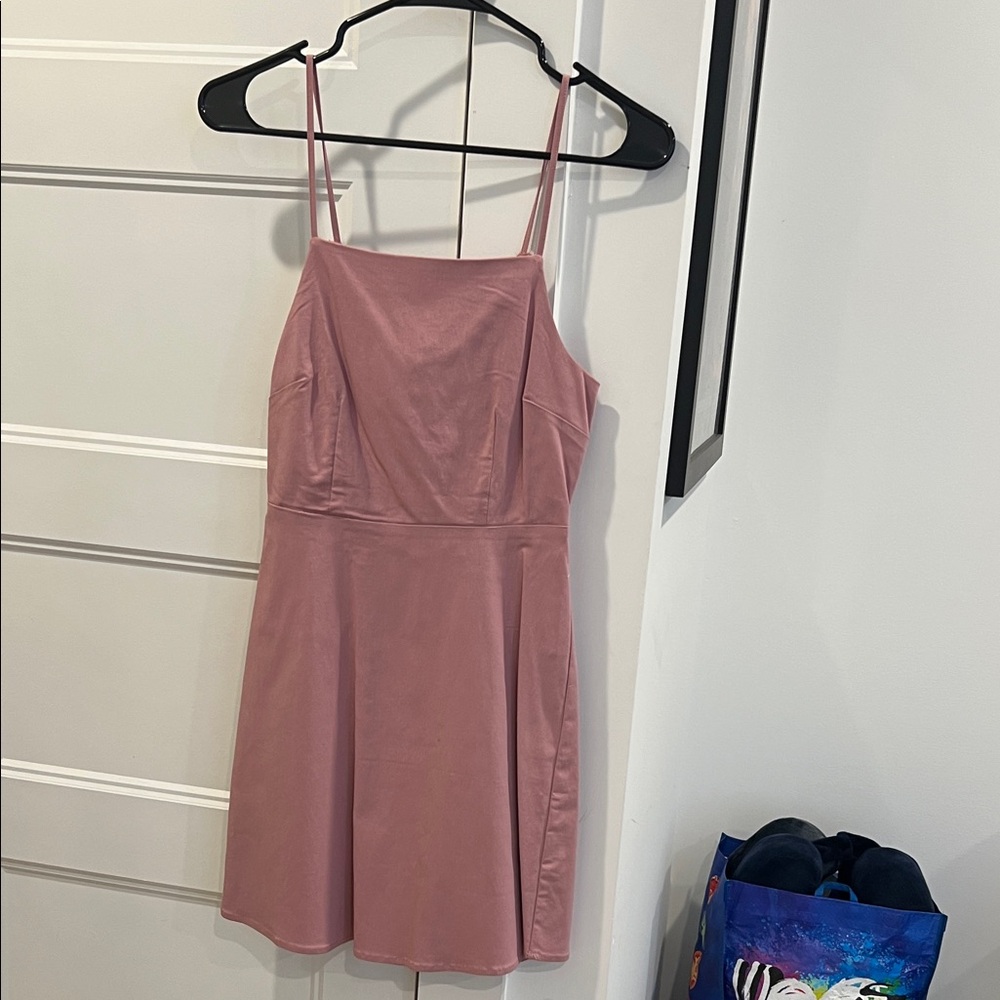 Forever 21 Dusty Rose Mini Dress